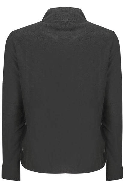 Norway 1963 Damen-Fleecejacke in Schwarz mit Reißverschluss