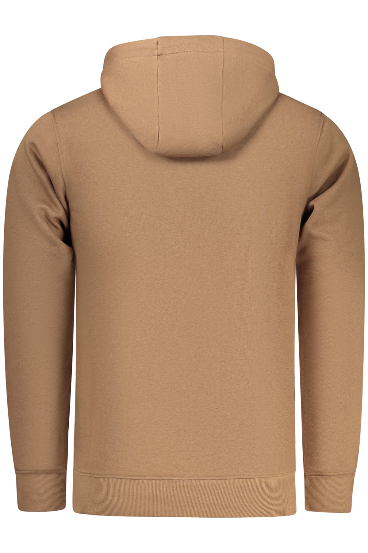 RIFLE Herren-Zip-up-Sweatshirt in Braun
