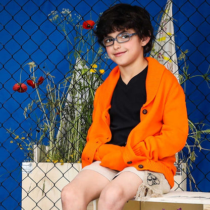 Infantium Victoria Kinder-Strickjacke Everyday in Orange
