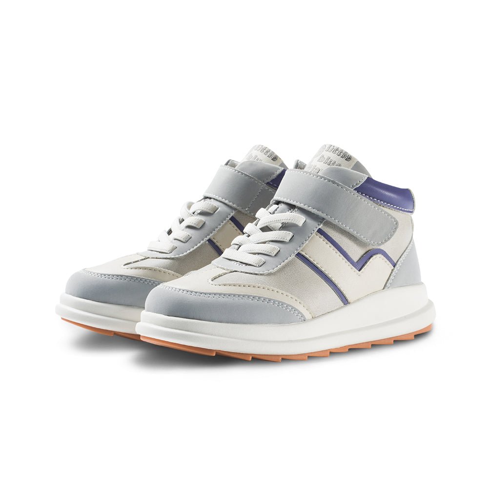 Little Blue Lamb Mid-Top-Sneaker für Kinder, rutschfest