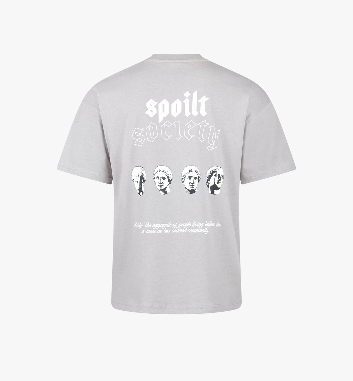 Spoilt Society T-Shirt Four Heads mit Rückenprint