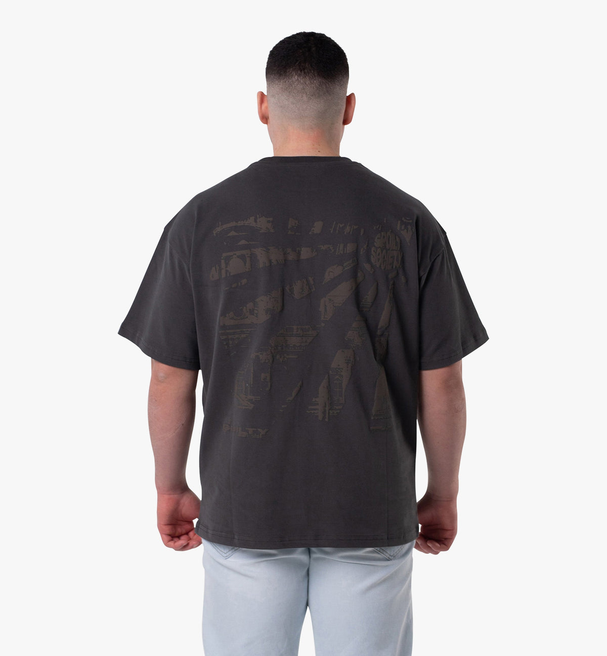 Spoilt Society T-Shirt Guilty (Schuldig) mit 3D-Rückenprint