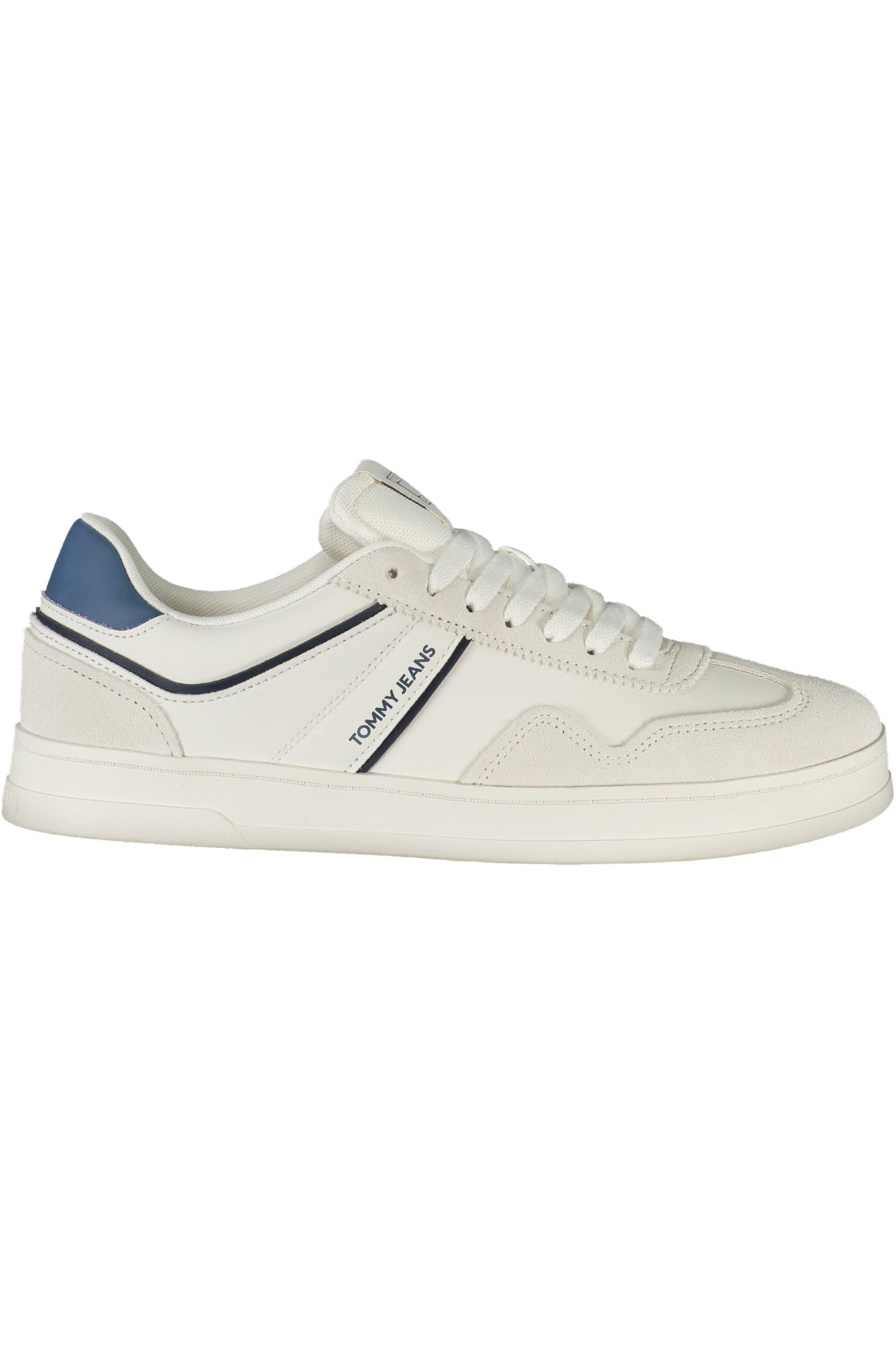 Tommy Hilfiger Herren Sneaker Weiß | Sportschuhe mit Schnürsenkeln & herausnehmbarem Fußbett