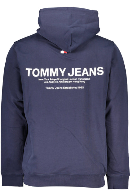 Tommy Hilfiger Herren-Hoodie in Blau ohne Reißverschluss