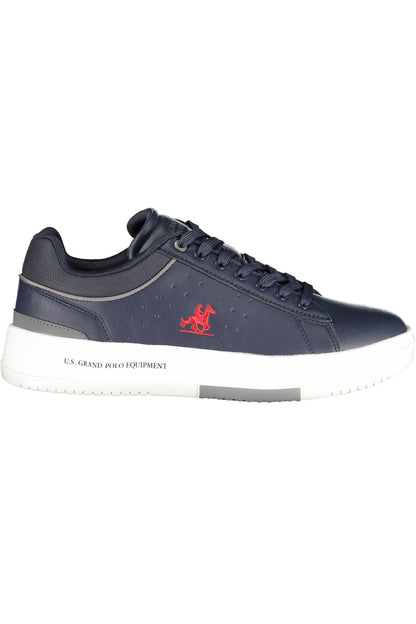 Sportschuhe  Blau  Schnürschuhe mit Logo