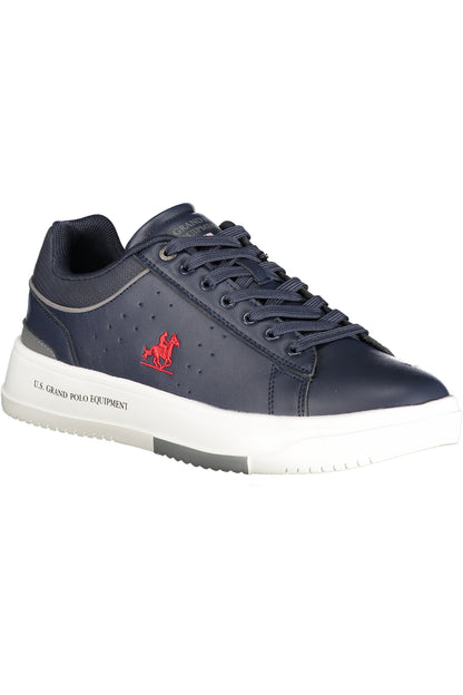 Sportschuhe  Blau  Schnürschuhe mit Logo